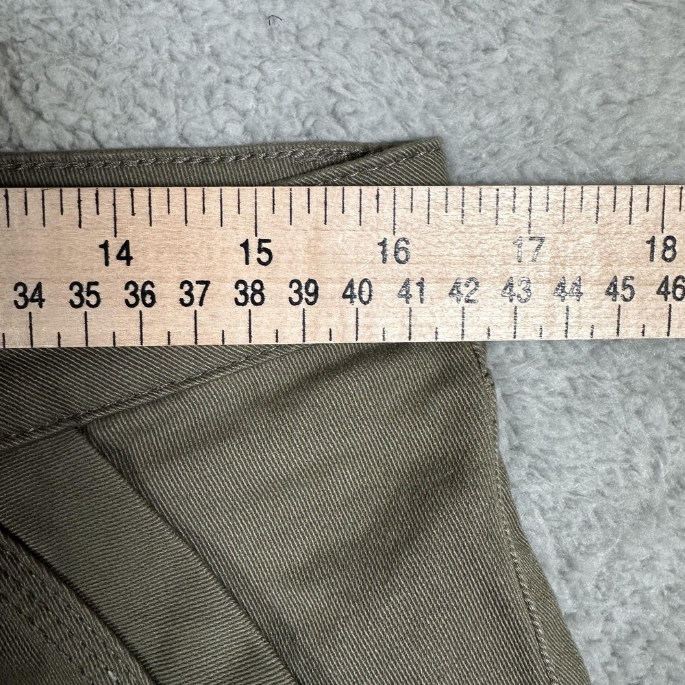 NWT Banana Republic Pants Womens 14 High Rise Twill Stretch Casual Cotton Blend - Picture 6 of 12